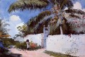 A Garden in Nassau Realism painter Winslow Homer